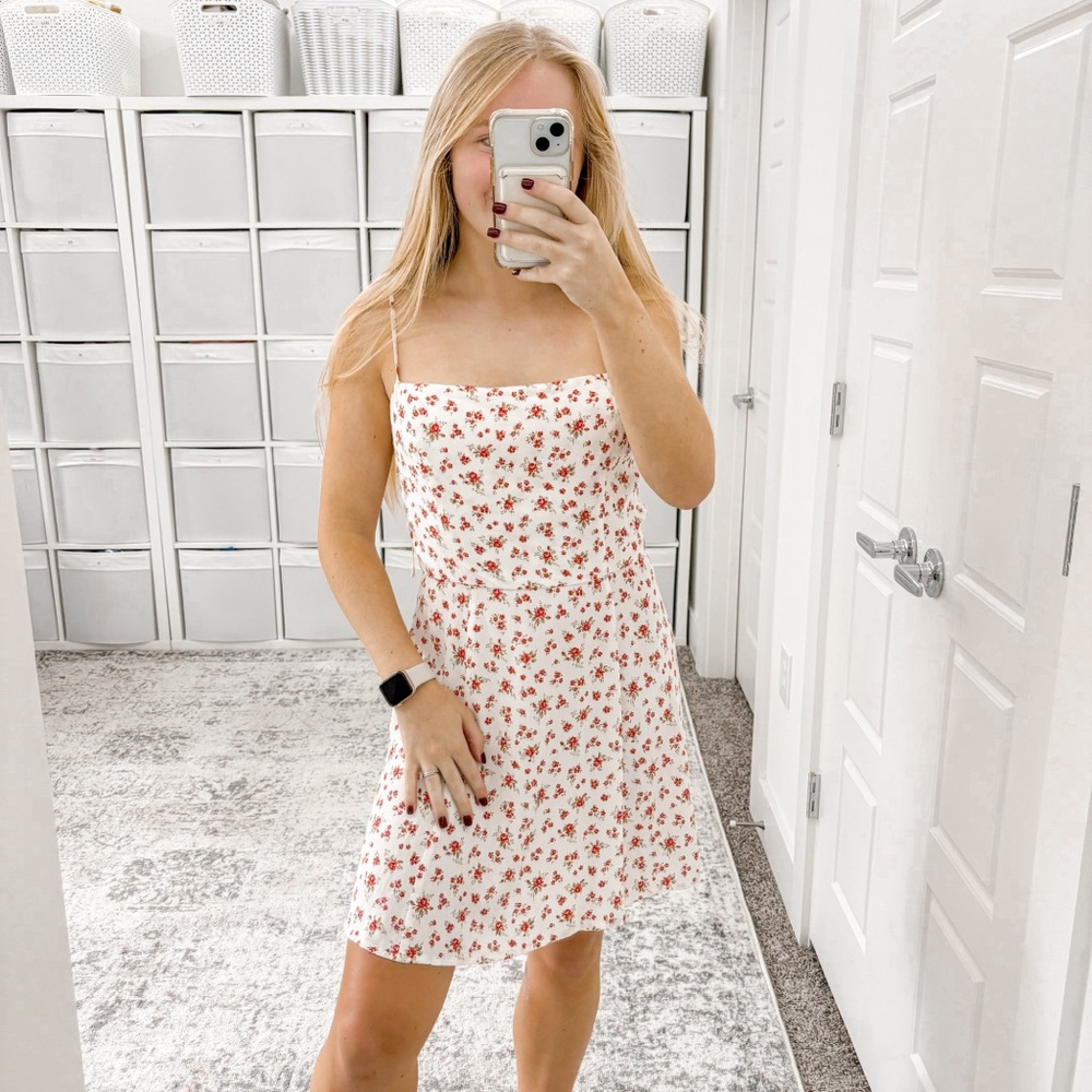 Reformation Bisque Floral Dress Colette - Picture 2 of 8